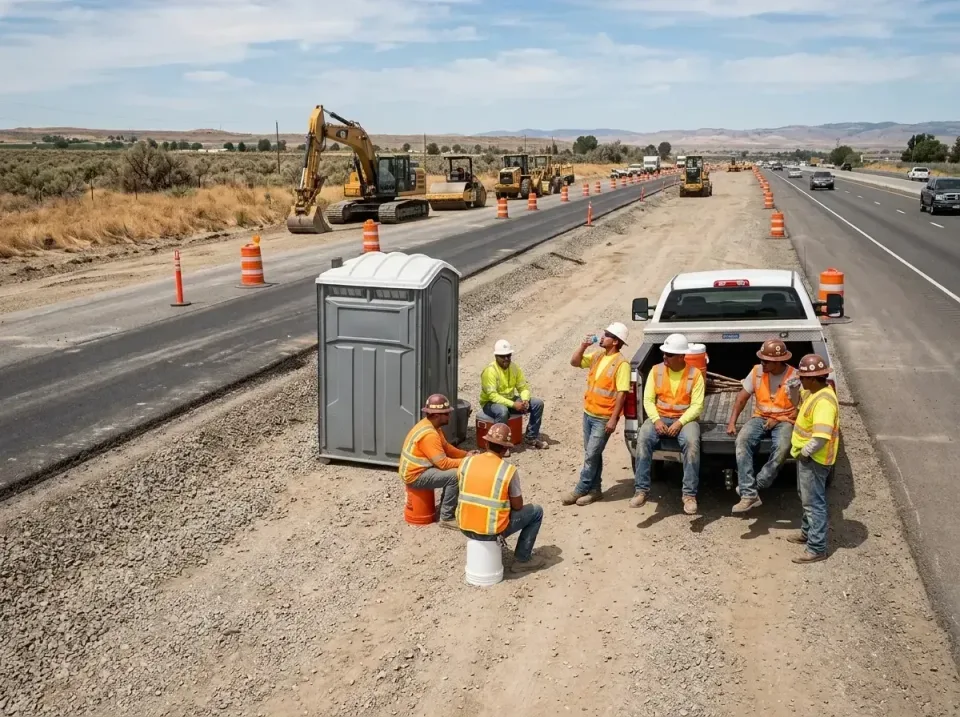 highway-road-construction-crew-007 — frequently asked questions, Porta Potty and Restroom Rentals in South Bay, FL